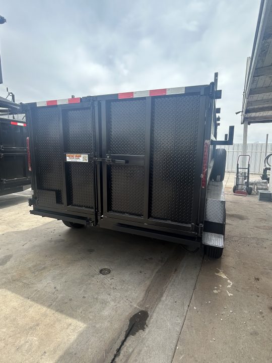 New 2027 Polestar 8x10x4 dump Landscape Trailer