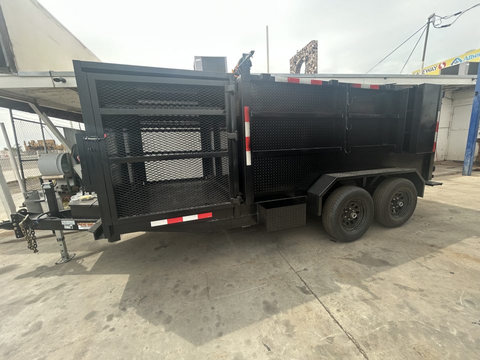 New 2027 Polestar 8x10x4 dump Landscape Trailer