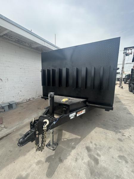 New 2027 Polestar 8x10x4 dump Landscape Trailer
