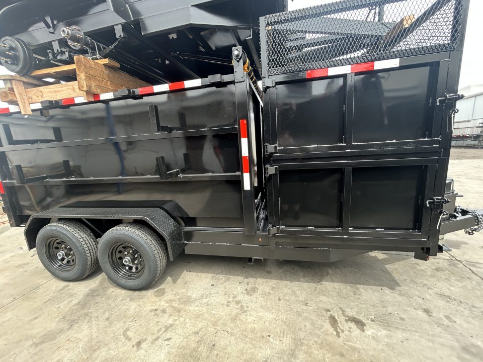 New 2027 Polestar 8x10x4 dump Landscape Trailer