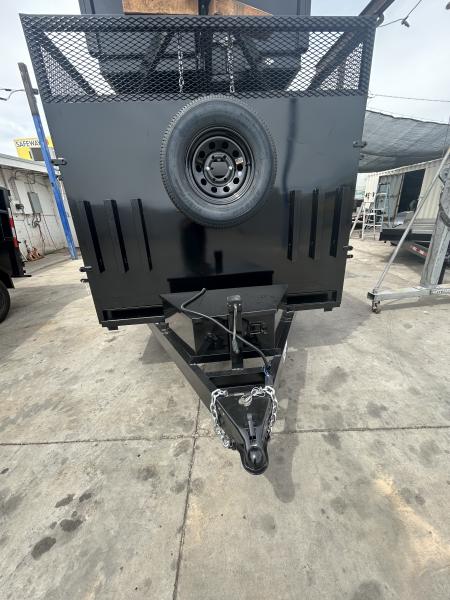 New 2027 Polestar 8x10x4 dump Landscape Trailer