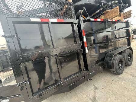 New 2027 Polestar 8x10x4 dump Landscape Trailer
