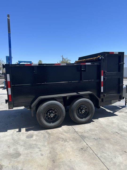 New 2027 Polestar 7x8x4 dump Landscape Trailer