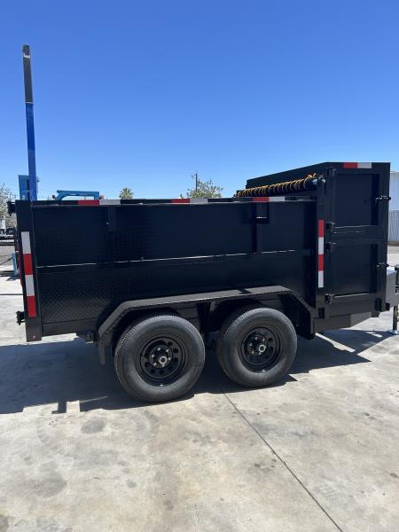 New 2027 Polestar 7x8x4 dump Landscape Trailer