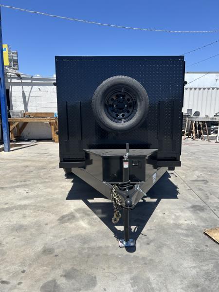 New 2027 Polestar 7x8x4 dump Landscape Trailer