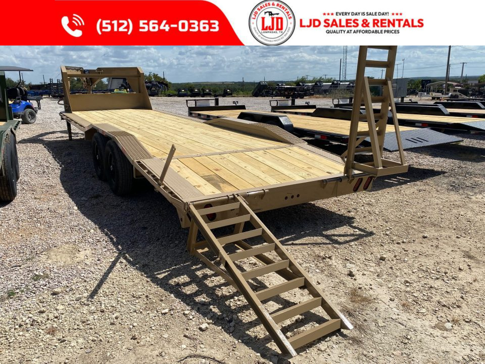 New 2026 Tiger - Gooseneck Drive Over Fender Trailer 102" X 26'