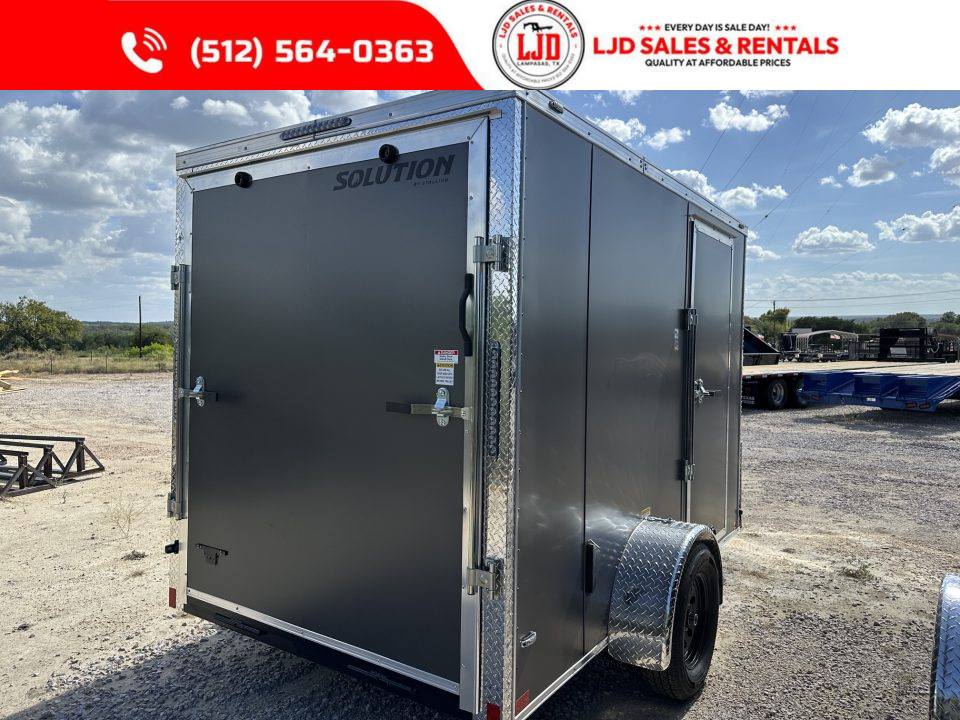 New 2026 Stallion 6'x10'x6'6" Enclosed Cargo Trailer