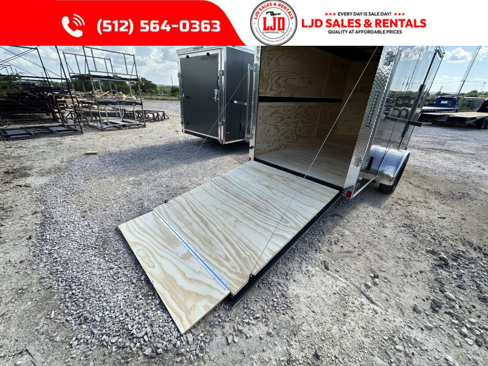 New 2026 Stallion 6'x12'x6'6" Enclosed Cargo Trailer