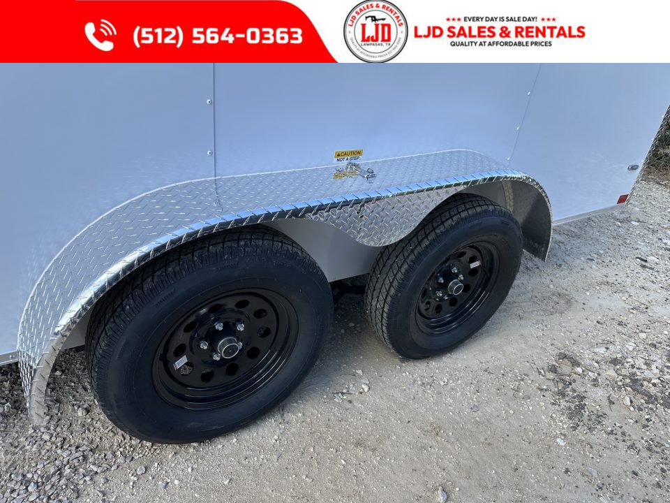 New 2026 Stallion - 7'x16'x6'6" Enclosed Cargo Trailer