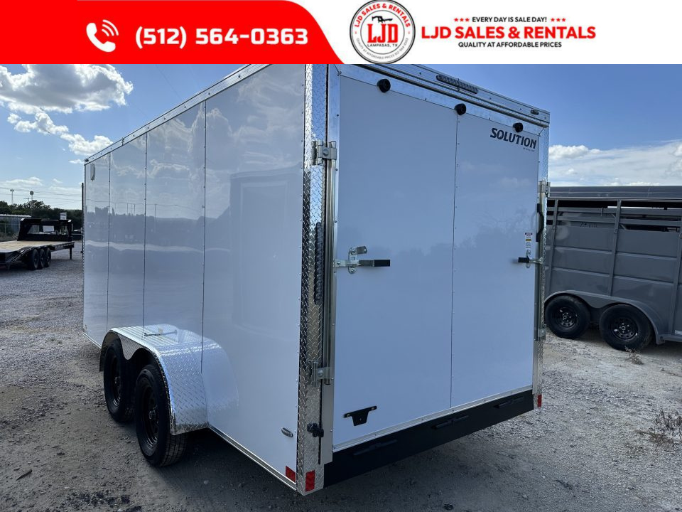 New 2026 Stallion - 7'x16'x6'6" Enclosed Cargo Trailer