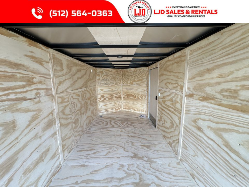 New 2026 Stallion - 7'x16'x6'6" Enclosed Cargo Trailer
