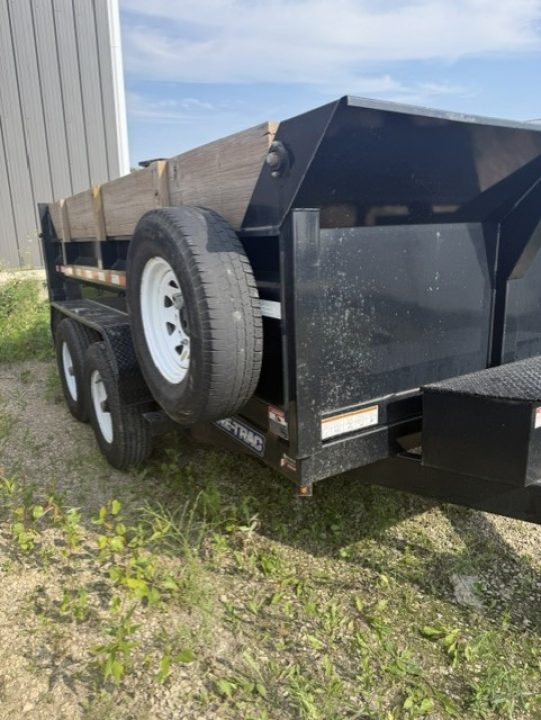 Used 2018 Sure-Trac ST8212DD Dump Trailer