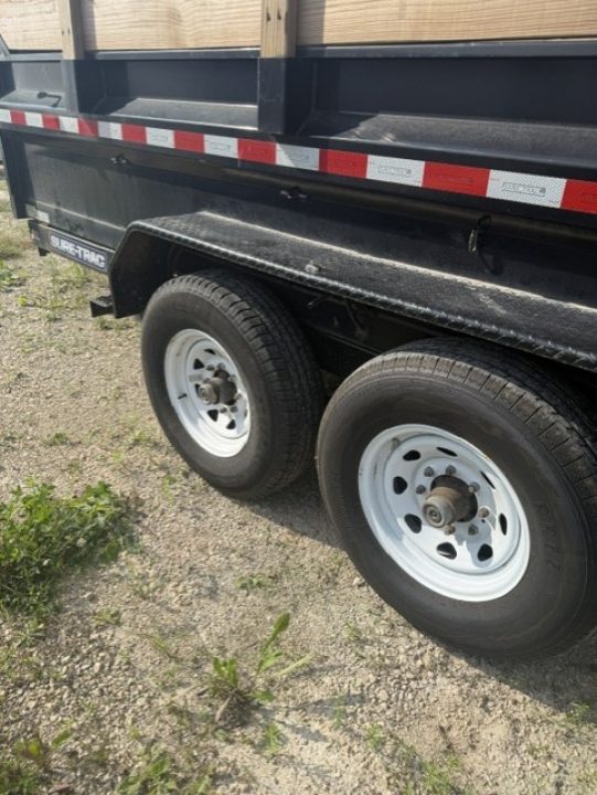 Used 2018 Sure-Trac ST8212DD Dump Trailer