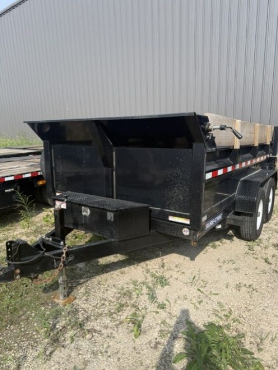 Used 2018 Sure-Trac ST8212DD Dump Trailer