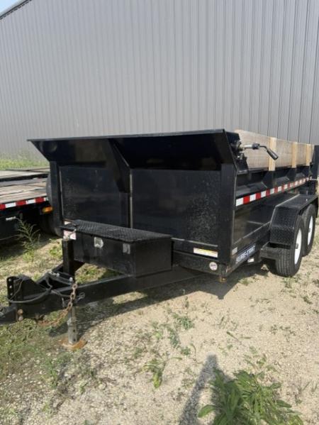 Used 2018 Sure-Trac ST8212DD Dump Trailer