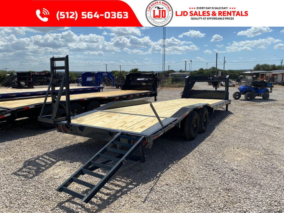 New 2026 Tiger - Gooseneck Drive Over Fender Trailer 102" X 26'
