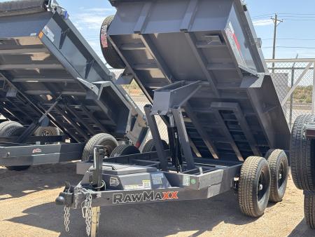 New 2026 RawMaxx SDX 5X10 TANDEM AXLE 10K DUMP TRAILER Dump Trailer
