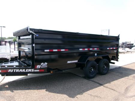 New 2027 PJ Trailers DMJ1672BSSK Dump Trailer