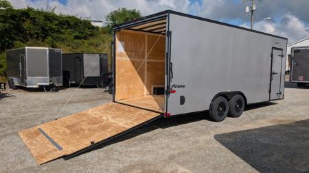 New 2027 Homesteader 8.5 x 20 HD SERIES Intrepid Car Hauler w/ Ramp (84" Inside)