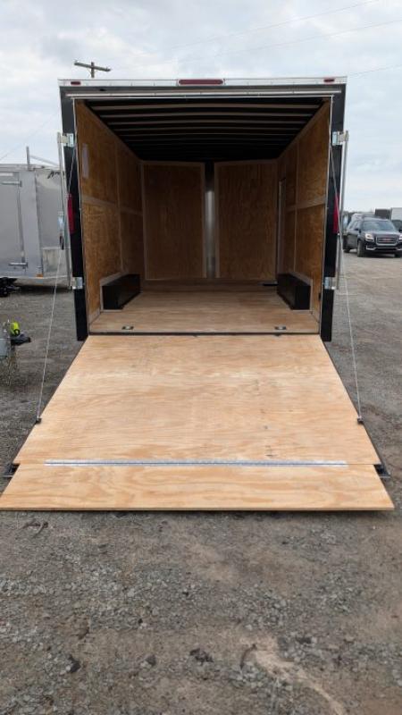 New 2027 Homesteader 8.5 x 18 Intrepid V-Nose Car Hauler w/ Ramp Door (84" INSIDE!)