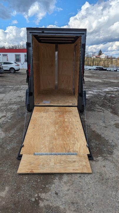 New 2027 Homesteader 5x8 Intrepid V-Nose Cargo Trailer w/ Ramp Door