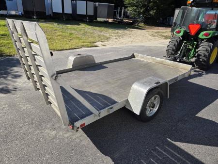 Used 2017 Aluma 6x10 all aluminum utility trailer torsion axle Utility Trailer
