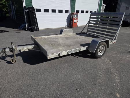 Used 2017 Aluma 6x10 all aluminum utility trailer torsion axle Utility Trailer
