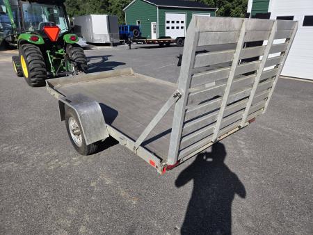 Used 2017 Aluma 6x10 all aluminum utility trailer torsion axle Utility Trailer