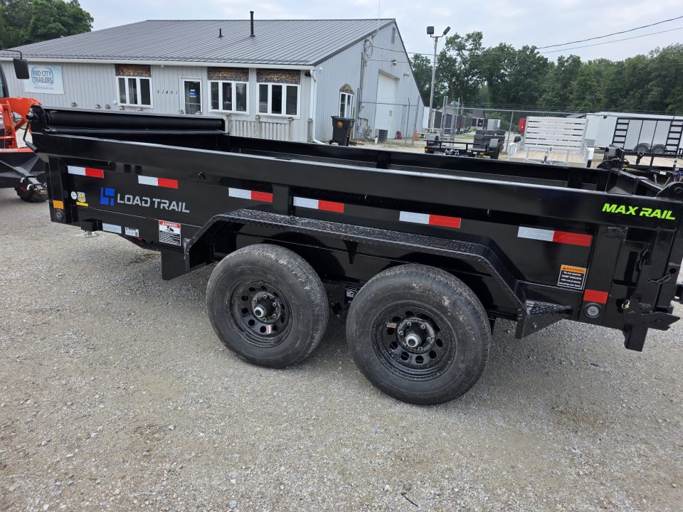 New 2026 Load Trail 6 X 12 DUMP TRAILER 9990 GVWR 6X12 72X12 Dump Trailer