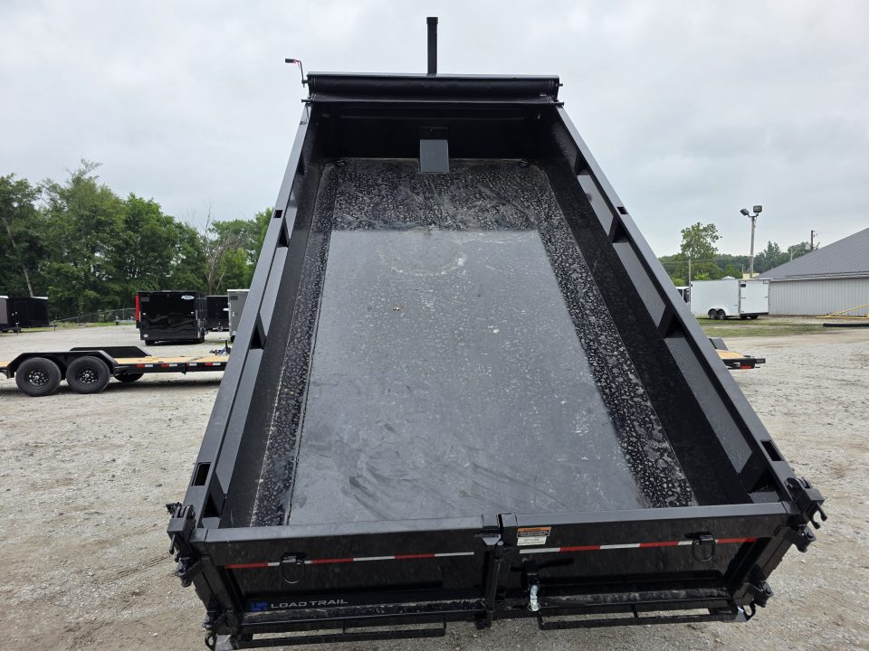 New 2027 Load Trail COMMERCIAL TELESCOPIC 83X14 DUMP TRAILER 2 FT SIDES 7 GA FLOOR 83 X 14 Dump Trailer