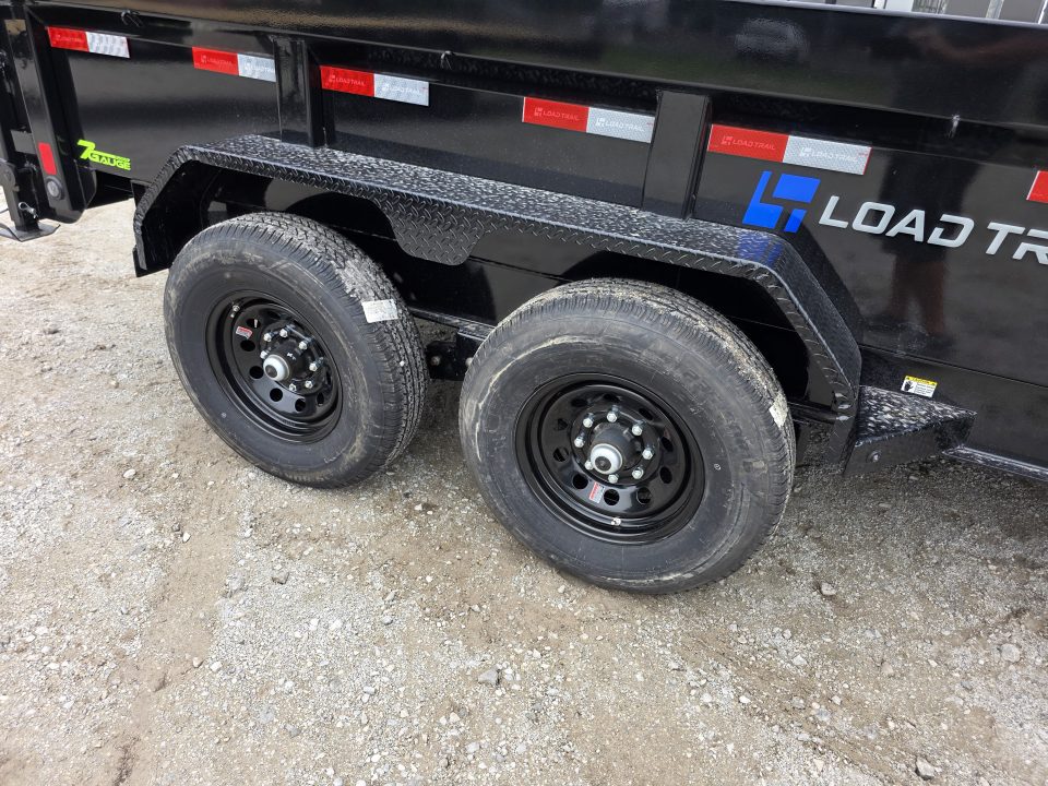 New 2027 Load Trail COMMERCIAL TELESCOPIC 83X14 DUMP TRAILER 2 FT SIDES 7 GA FLOOR 83 X 14 Dump Trailer