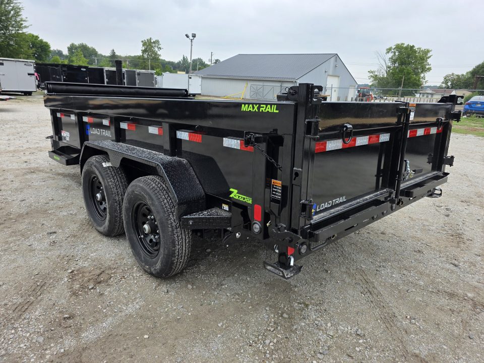 New 2027 Load Trail COMMERCIAL TELESCOPIC 83X14 DUMP TRAILER 2 FT SIDES 7 GA FLOOR 83 X 14 Dump Trailer