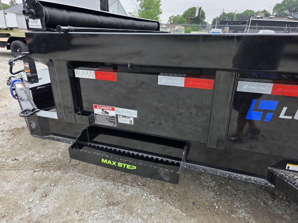New 2027 Load Trail COMMERCIAL TELESCOPIC 83X14 DUMP TRAILER 2 FT SIDES 7 GA FLOOR 83 X 14 Dump Trailer