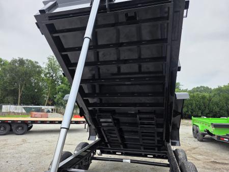 New 2027 Load Trail COMMERCIAL TELESCOPIC 83X14 DUMP TRAILER 2 FT SIDES 7 GA FLOOR 83 X 14 Dump Trailer