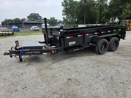 New 2027 Load Trail COMMERCIAL TELESCOPIC 83X14 DUMP TRAILER 2 FT SIDES 7 GA FLOOR 83 X 14 Dump Trailer