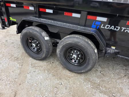 New 2027 Load Trail COMMERCIAL TELESCOPIC 83X14 DUMP TRAILER 2 FT SIDES 7 GA FLOOR 83 X 14 Dump Trailer