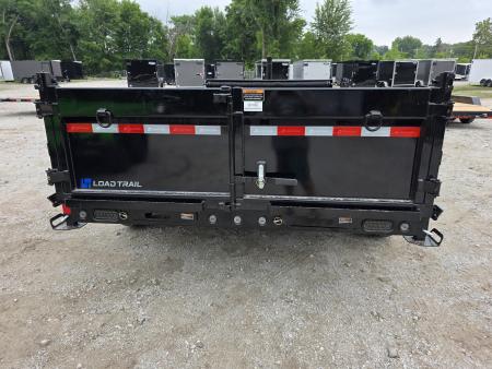 New 2027 Load Trail COMMERCIAL TELESCOPIC 83X14 DUMP TRAILER 2 FT SIDES 7 GA FLOOR 83 X 14 Dump Trailer