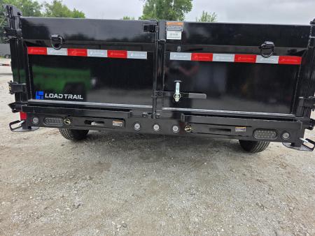 New 2027 Load Trail COMMERCIAL TELESCOPIC 83X14 DUMP TRAILER 2 FT SIDES 7 GA FLOOR 83 X 14 Dump Trailer
