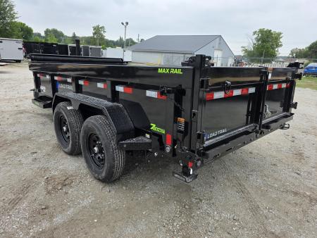 New 2027 Load Trail COMMERCIAL TELESCOPIC 83X14 DUMP TRAILER 2 FT SIDES 7 GA FLOOR 83 X 14 Dump Trailer