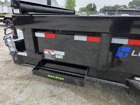 New 2027 Load Trail COMMERCIAL TELESCOPIC 83X14 DUMP TRAILER 2 FT SIDES 7 GA FLOOR 83 X 14 Dump Trailer