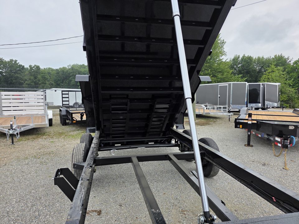 New 2027 Load Trail COMMERCIAL TELESCOPIC 83X14 DUMP TRAILER 2 FT SIDES 7 GA FLOOR 83 X 14 Dump Trailer
