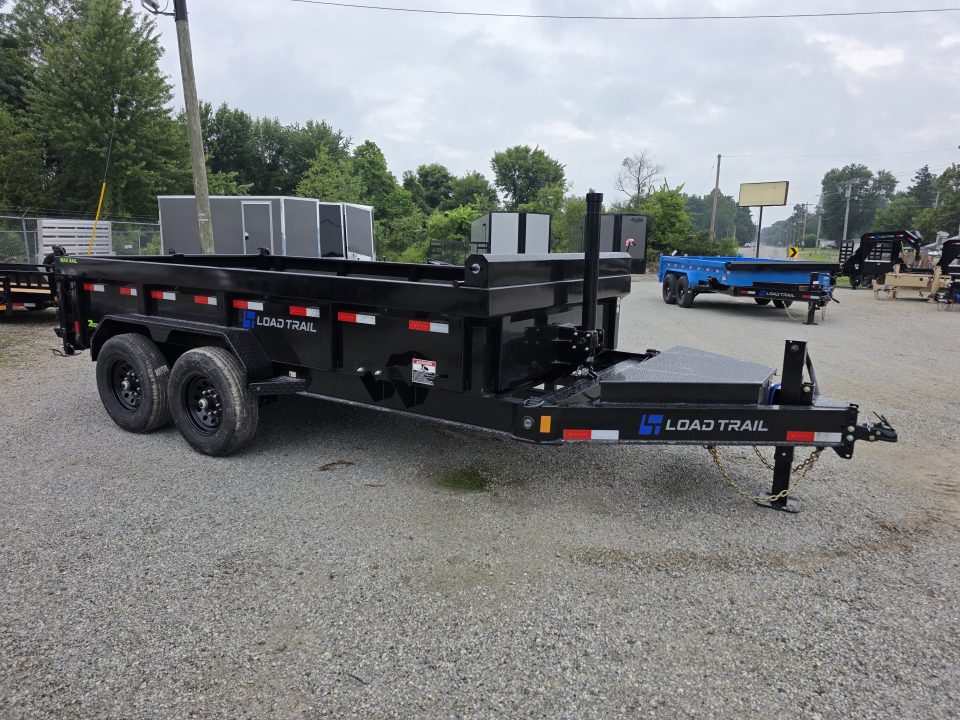 New 2027 Load Trail COMMERCIAL TELESCOPIC 83X14 DUMP TRAILER 2 FT SIDES 7 GA FLOOR 83 X 14 Dump Trailer