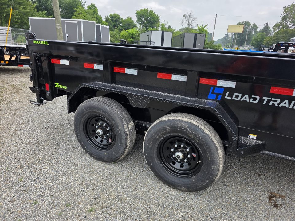 New 2027 Load Trail COMMERCIAL TELESCOPIC 83X14 DUMP TRAILER 2 FT SIDES 7 GA FLOOR 83 X 14 Dump Trailer