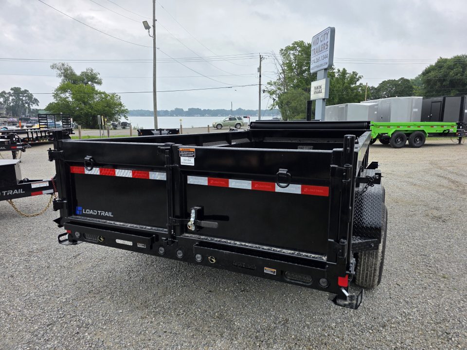 New 2027 Load Trail COMMERCIAL TELESCOPIC 83X14 DUMP TRAILER 2 FT SIDES 7 GA FLOOR 83 X 14 Dump Trailer