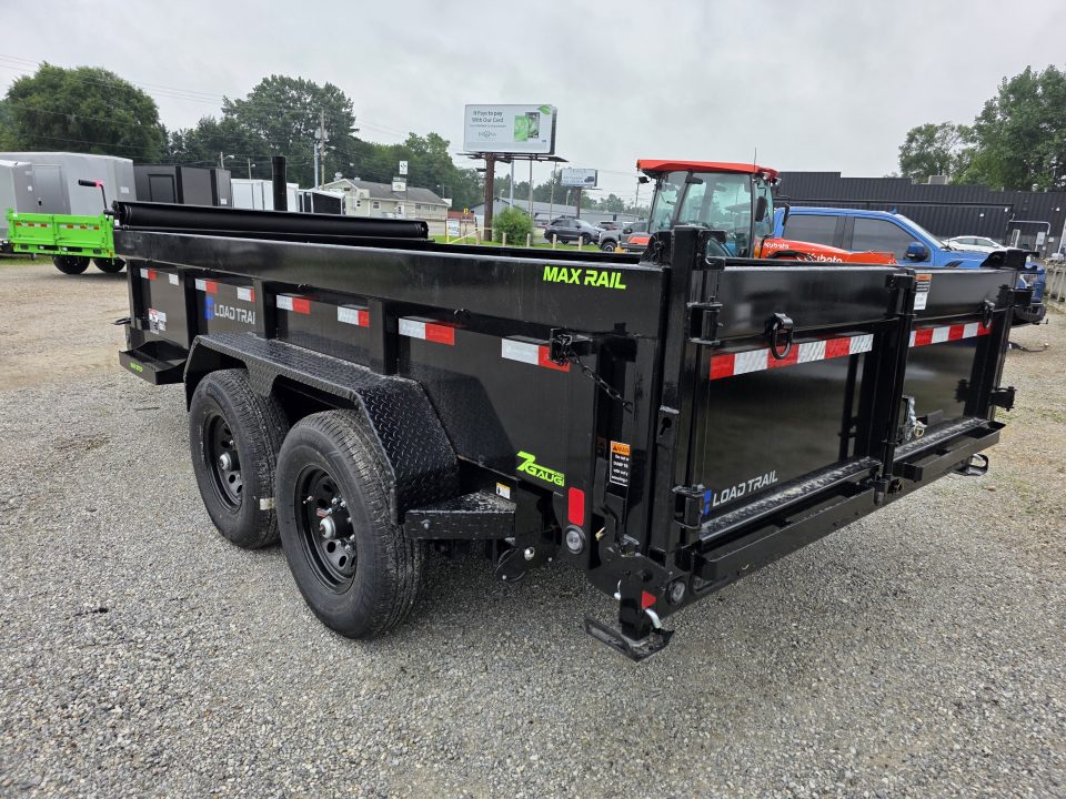 New 2027 Load Trail COMMERCIAL TELESCOPIC 83X14 DUMP TRAILER 2 FT SIDES 7 GA FLOOR 83 X 14 Dump Trailer