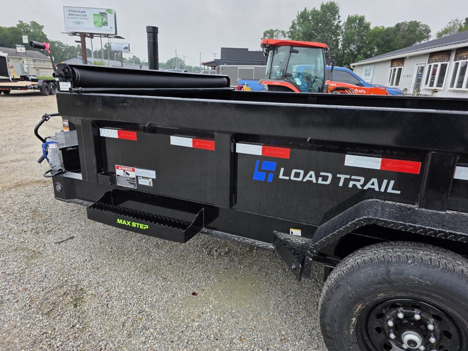 New 2027 Load Trail COMMERCIAL TELESCOPIC 83X14 DUMP TRAILER 2 FT SIDES 7 GA FLOOR 83 X 14 Dump Trailer