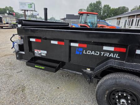 New 2027 Load Trail COMMERCIAL TELESCOPIC 83X14 DUMP TRAILER 2 FT SIDES 7 GA FLOOR 83 X 14 Dump Trailer
