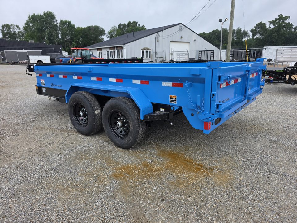 New 2026 Load Trail 83 X 14 DUMP TRAILER 14,000 GVWR 83X14 7X14 Dump Trailer