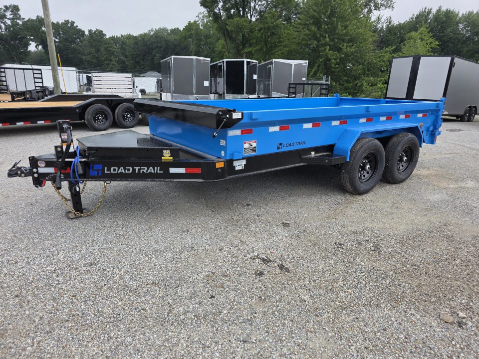 New 2026 Load Trail 83 X 14 DUMP TRAILER 14,000 GVWR 83X14 7X14 Dump Trailer