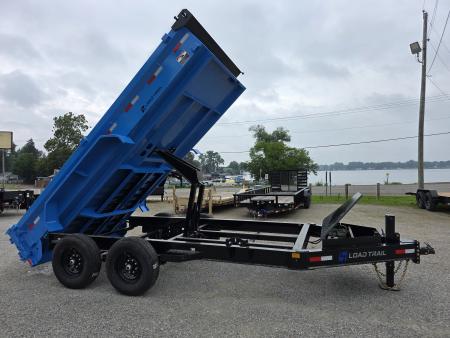 New 2026 Load Trail 83 X 14 DUMP TRAILER 14,000 GVWR 83X14 7X14 Dump Trailer